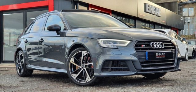 2019 19 Audi S3 2.0 S3 SPORTBACK TFSI QUATTRO BLACK EDITION 5d 296 BHP