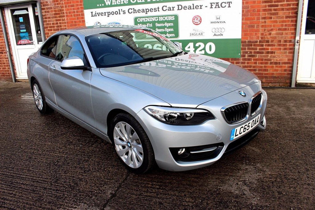 2015 65 BMW 2 SERIES 2.0 218D SPORT 2d AUTO 148 BHP