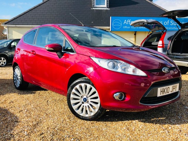2010 10 Ford Fiesta 1.4 TITANIUM 3d 96 BHP