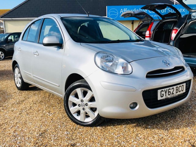 2012 62 Nissan Micra 1.2 ACENTA DIG-S 5d 97 BHP