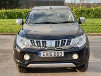 USED 2016 16 MITSUBISHI L200 2.4 DI-D 4X4 BARBARIAN DCB 178 BHP LEATHER + SAT NAV + SPORT TOP
