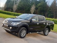 USED 2016 16 MITSUBISHI L200 2.4 DI-D 4X4 BARBARIAN DCB 178 BHP LEATHER + SAT NAV + SPORT TOP