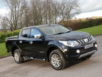 USED 2016 16 MITSUBISHI L200 2.4 DI-D 4X4 BARBARIAN DCB 178 BHP LEATHER + SAT NAV + SPORT TOP