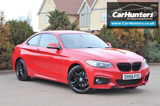 2016 66 BMW 2 SERIES 2.0 220D M SPORT 2d 188 BHP