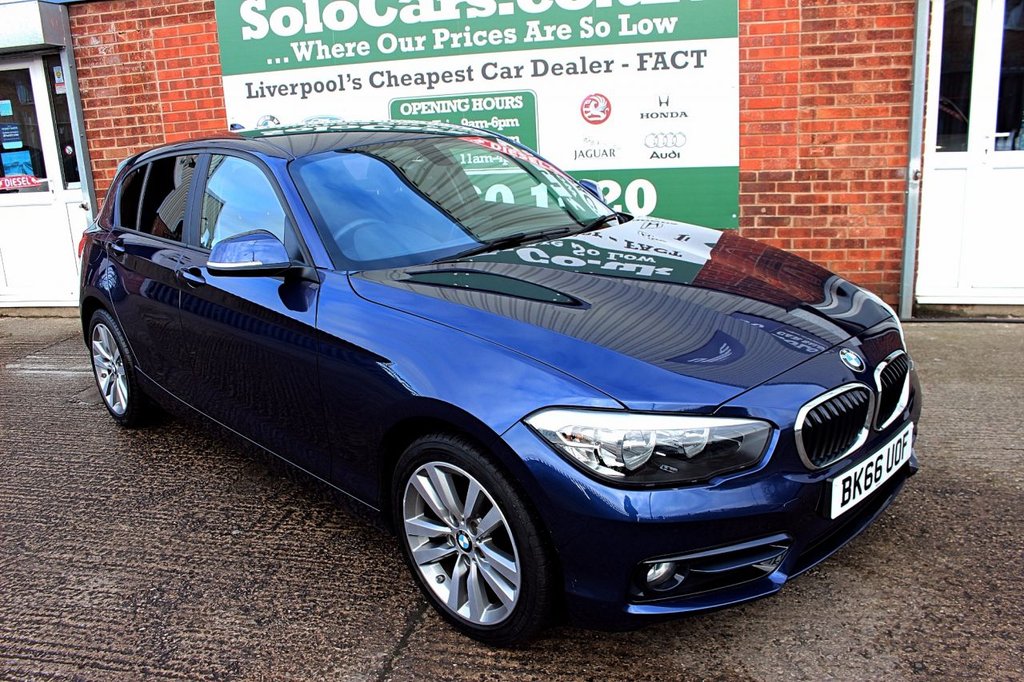2016 66 BMW 1 SERIES 1.5 116D SPORT 5d 114 BHP