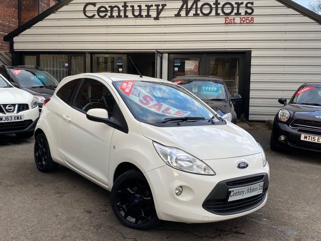 2015 65 Ford Ka 1.2 ZETEC White Edition 3d - BLACK ALLOYS