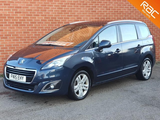 2015 15 Peugeot 5008 1.6 E-HDI ACTIVE 5d 115 BHP