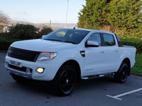 USED 2015 15 FORD RANGER 2.2 LIMITED 4X4 DCB TDCI 4d 148 BHP LEATHER + R, CAMERA ** NO VAT **