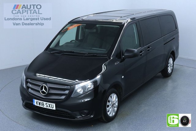 2018 18 MERCEDES-BENZ VITO 2.1 114 BLUETEC TOURER SELECT 136 BHP XLWB AUTO MINIBUS