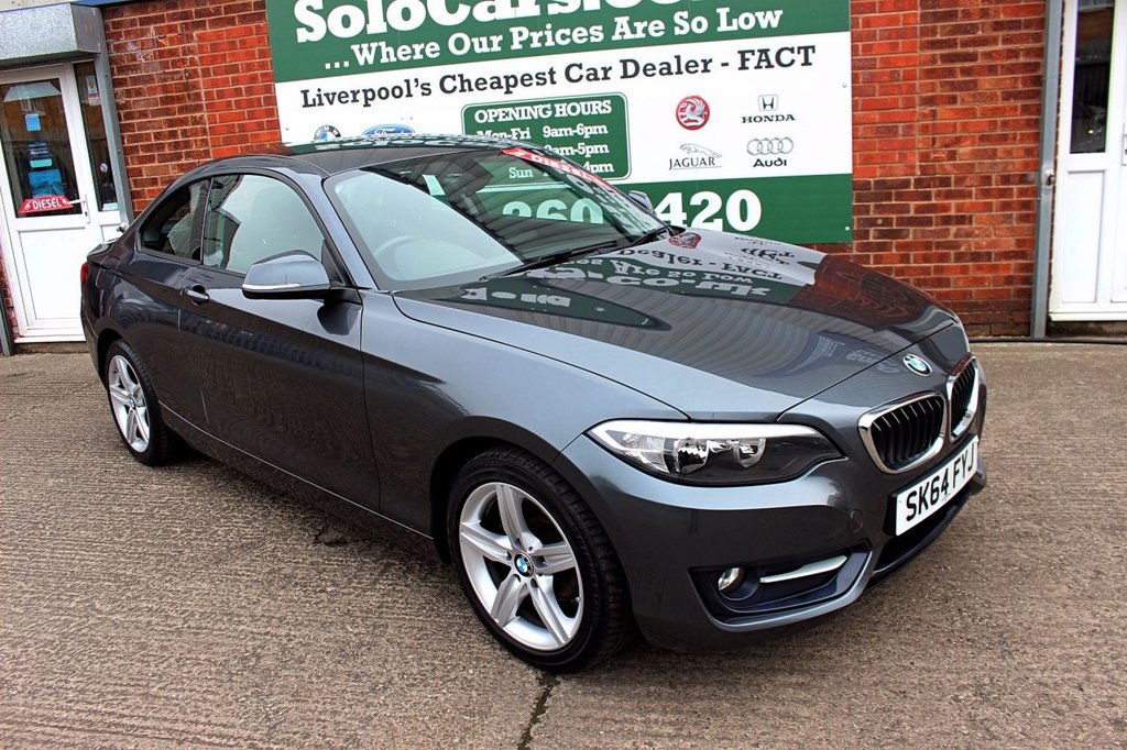 2014 64 BMW 2 SERIES 2.0 218D SPORT 2d 141 BHP