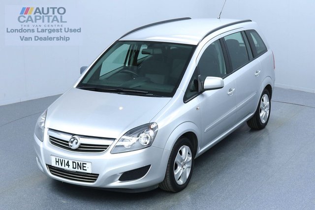 2014 14 VAUXHALL ZAFIRA 1.8 EXCLUSIV 120 BHP PETROL 7 SEATS ULEZ COMPLIANT