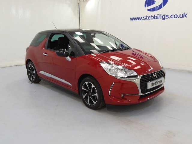 2016 DS DS 3 1.6 BLUEHDI ELEGANCE S/S 3d 98 BHP 2016/66 REG