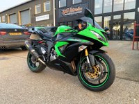 USED 2015 15 KAWASAKI ZX-6R EFF 636cc WITH AKRAPOVIC RACE EXHAUST
