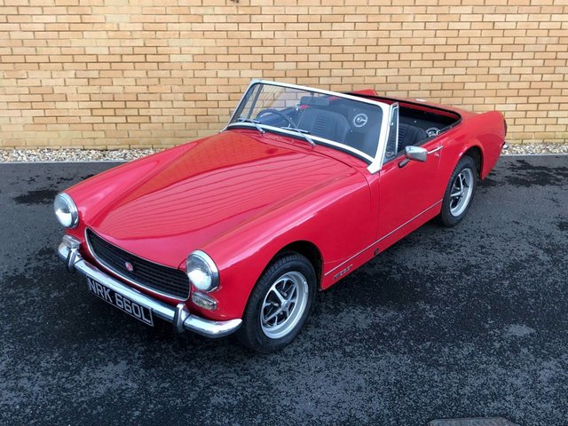 1972 N MG Midget // RWA // Convertible // 2d // 1275cc // 65 BHP // Px swap