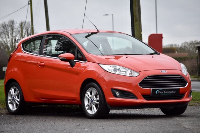 2014 64 Ford Fiesta 1.2 ZETEC 3d 81 BHP