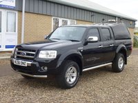 USED 2007 56 FORD RANGER 2.5 THUNDER 4X4 D/C  2d 141 BHP www.suffolkcarcentre.co.uk - Located at Reydon