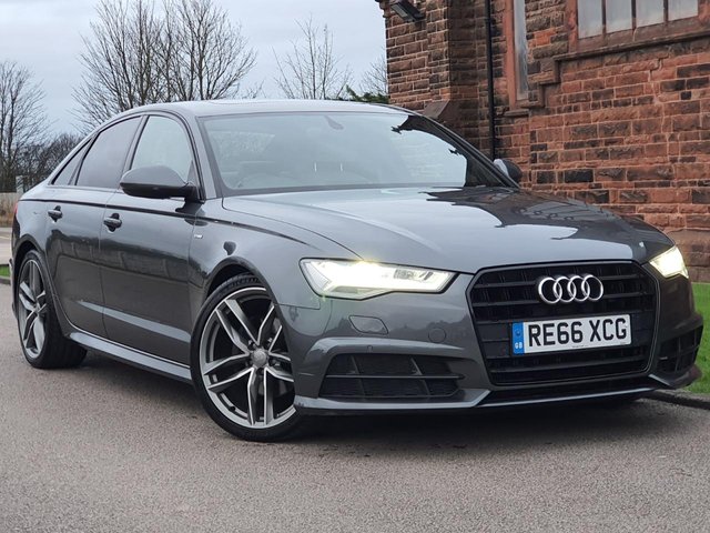 2016 66 Audi A6 2.0 TDI ULTRA BLACK EDITION 4d 188 BHP