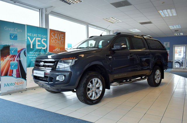 2014 14 Ford Ranger 3.2 WILDTRAK 4X4 DOUBLE CAB TDCI 4d 197 BHP HARD TOP 