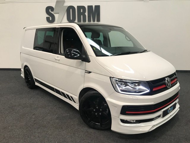 2018 18 Volkswagen Transporter T6 - T30 SWB - TDI - EDITION - FACTORY KOMBI - ABT STYLING - HIGHLINE - 150 BHP - MANUAL