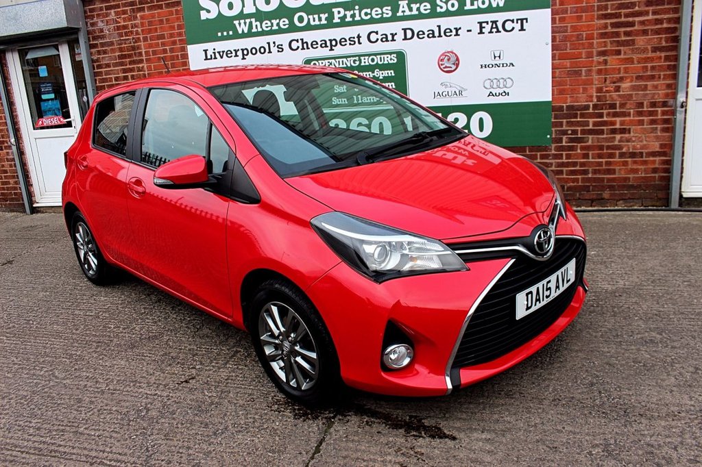 2015 15 TOYOTA YARIS 1.3 VVT-I ICON 5d 99 BHP