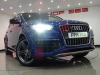 USED 2014 14 AUDI Q7 3.0 V6 TDI (242 BHP) S LINE SPORT EDITION QUATTRO TIPTRONIC..7 SEATS..PAN ROOF..V12 BODYKIT PANROOF+BODYKIT+RCAM+PARK+PRIVACY+XENON+LEATHER+NAV