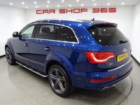 USED 2014 14 AUDI Q7 3.0 V6 TDI (242 BHP) S LINE SPORT EDITION QUATTRO TIPTRONIC..7 SEATS..PAN ROOF..V12 BODYKIT PANROOF+BODYKIT+RCAM+PARK+PRIVACY+XENON+LEATHER+NAV