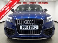 USED 2014 14 AUDI Q7 3.0 V6 TDI (242 BHP) S LINE SPORT EDITION QUATTRO TIPTRONIC..7 SEATS..PAN ROOF..V12 BODYKIT PANROOF+BODYKIT+RCAM+PARK+PRIVACY+XENON+LEATHER+NAV