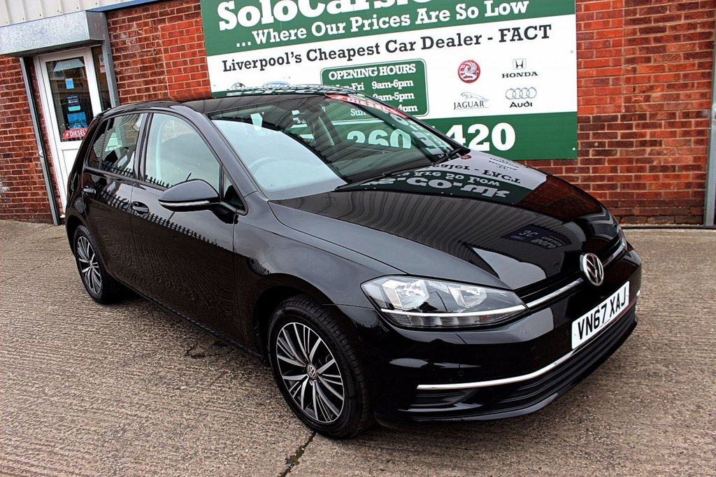 2017 67 VOLKSWAGEN GOLF 1.6 SE NAVIGATION TDI BLUEMOTION TECHNOLOGY 5d 114 BHP