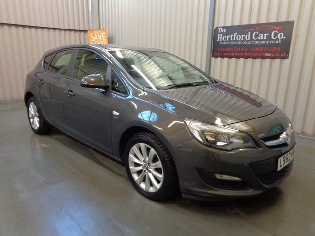 2012 62 Vauxhall Astra 1.4 ACTIVE 5d 98 BHP