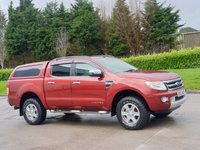USED 2012 62 FORD RANGER 2.2 LIMITED 4X4 DCB TDCI 4d 148 BHP SAT NAV+R, CAMERA + CANOPY+2 KEYS