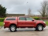 USED 2012 62 FORD RANGER 2.2 LIMITED 4X4 DCB TDCI 4d 148 BHP SAT NAV+R, CAMERA + CANOPY+2 KEYS