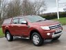 USED 2012 62 FORD RANGER 2.2 LIMITED 4X4 DCB TDCI 4d 148 BHP SAT NAV+R, CAMERA + CANOPY+2 KEYS