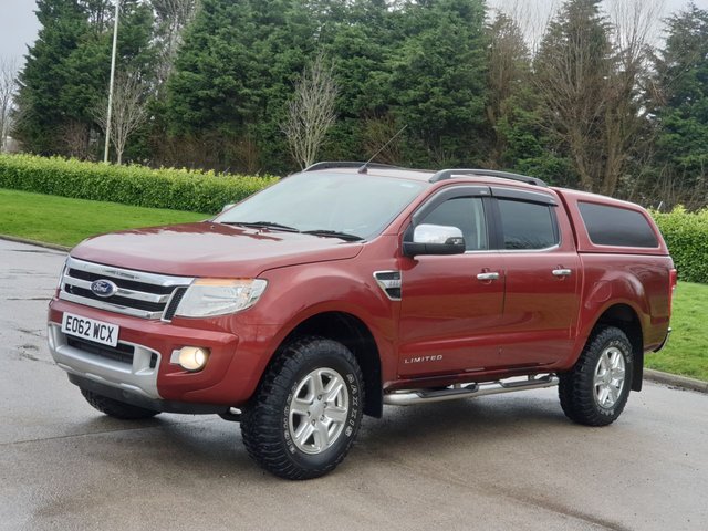 2012 62 Ford Ranger 2.2 LIMITED 4X4 DCB TDCI 4d 148 BHP