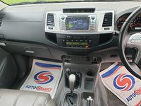 USED 2012 62 TOYOTA HI-LUX 3.0 INVINCIBLE 4X4 D-4D DCB 169 BHP TIMING BELT KIT CHANGED @90K