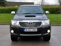 USED 2012 62 TOYOTA HI-LUX 3.0 INVINCIBLE 4X4 D-4D DCB 169 BHP TIMING BELT KIT CHANGED @90K