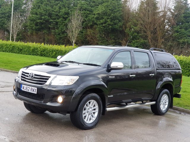 2012 62 Toyota HI-Lux 3.0 INVINCIBLE 4X4 D-4D DCB 169 BHP