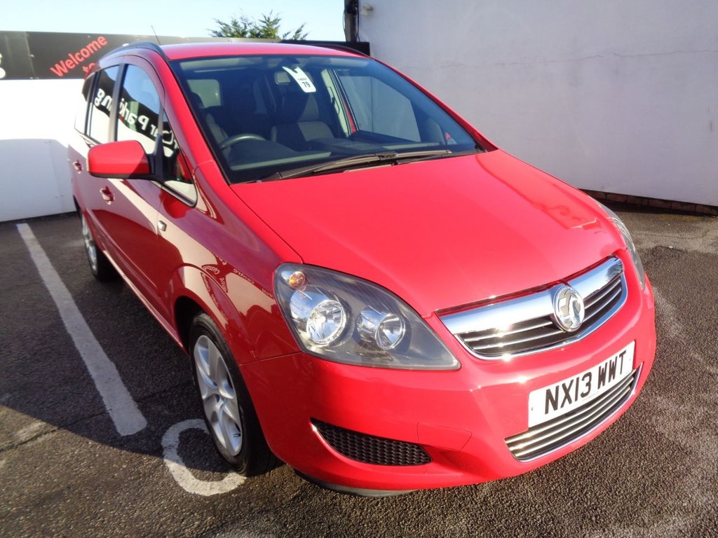 View our VAUXHALL ZAFIRA