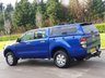 USED 2013 13 FORD RANGER 2.2 XLT 4X4 DCB TDCI 4d 148 BHP NO VAT** NO VAT ** GLASS CANOPY