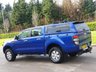 USED 2013 13 FORD RANGER 2.2 XLT 4X4 DCB TDCI 4d 148 BHP NO VAT** NO VAT ** GLASS CANOPY