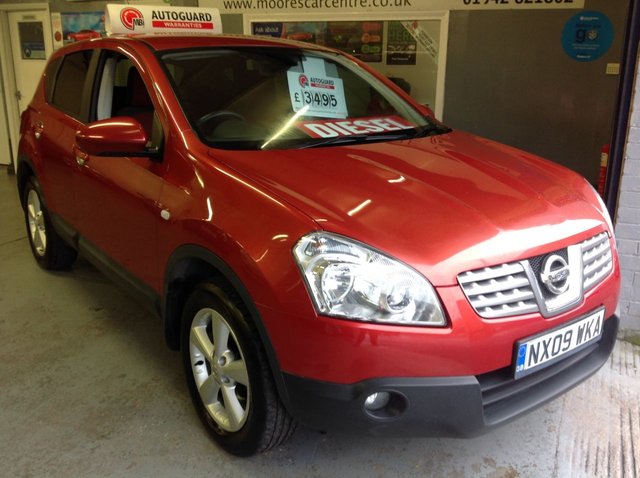 2009 09 Nissan Qashqai 1.5 DCI ACENTA 
