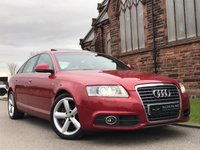 USED 2009 09 AUDI A6 2.0 TDI S LINE 4d 168 BHP [FULL LEATHER] BOSE+XENONS+SAT NAV+SUNROOF