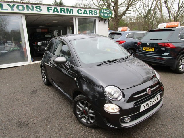 2017 17 Fiat 500 1.2 S (SPORT) 3d 69 BHP NEW SHAPE