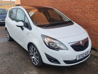 USED 2012 12 VAUXHALL MERIVA 1.4 ACTIVE LIMITED EDITION 5d 99 BHP 