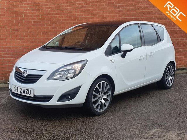 2012 12 Vauxhall Meriva 1.4 ACTIVE LIMITED EDITION 5d 99 BHP