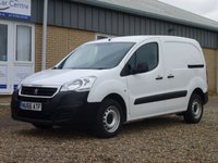 USED 2016 66 PEUGEOT PARTNER 1.6 HDI S L1 850 92 BHP www.suffolkcarcentre.co.uk - Located at Reydon