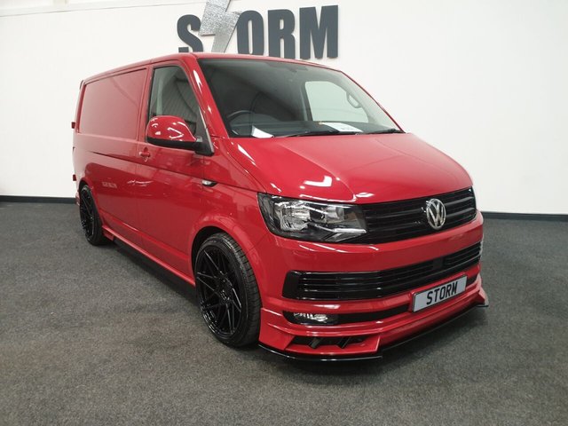 2019 68 Volkswagen Transporter T6 SWB 2.0 T28 TDI - P/V - STORM STYLING - HIGHLINE - 150 BHP - MANUAL - 10K MILES