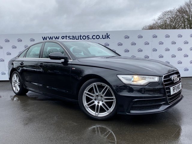 2011 11 Audi A6 2.0 TDI S LINE 177 BHP TECH PACK + SAT NAV
