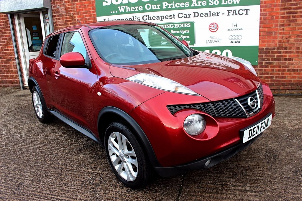 2011 11 NISSAN JUKE 1.6 ACENTA SPORT 5d 117 BHP