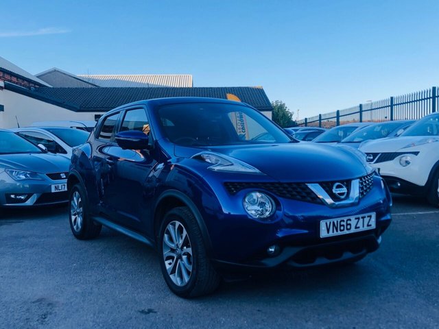 2016 66 Nissan Juke 1.2 TEKNA DIG-T 5d 115 BHP