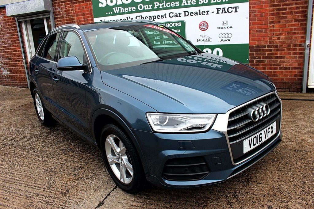 2016 16 AUDI Q3 2.0 TDI QUATTRO SE 5d 182 BHP